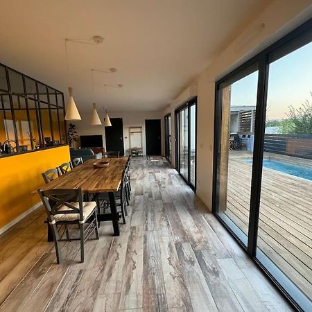 Luxury Villa With Pool And View Жувиньяк Экстерьер фото